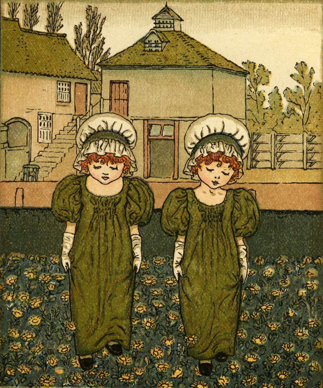 Nakreslete vědro od Kate Greenaway