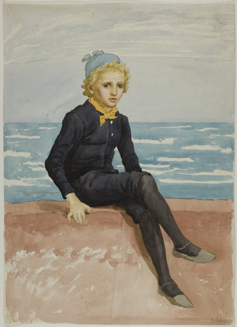 Eddie na pobřeží od Kate Greenaway