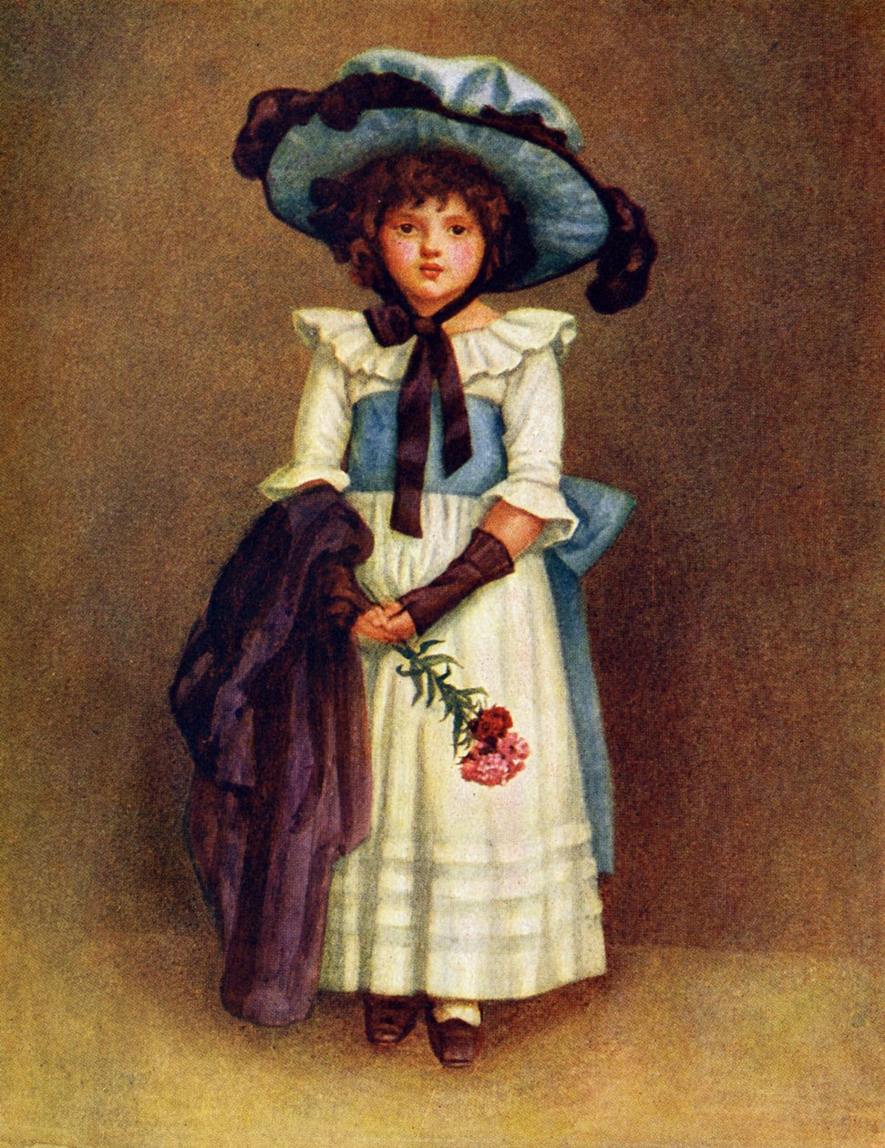 Malý model od Kate Greenaway. od Kate Greenaway