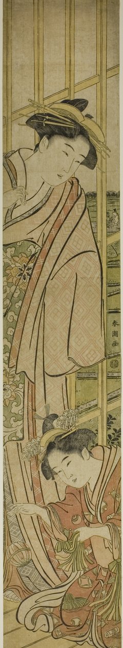 Hraje Temari od Katsukawa Shuncho