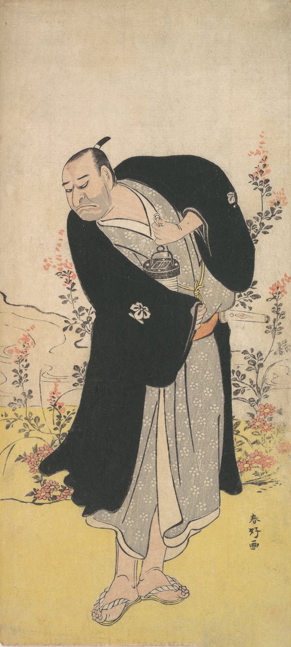 Kabuki a ca r Nakayama Furuki Robi, 1786. od Katsukawa Shunko