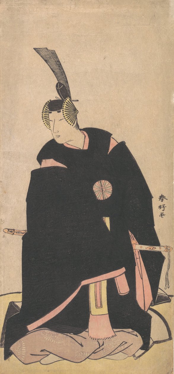 Herec Nakamura Tomijuro, ca. 1790. od Katsukawa Shunko