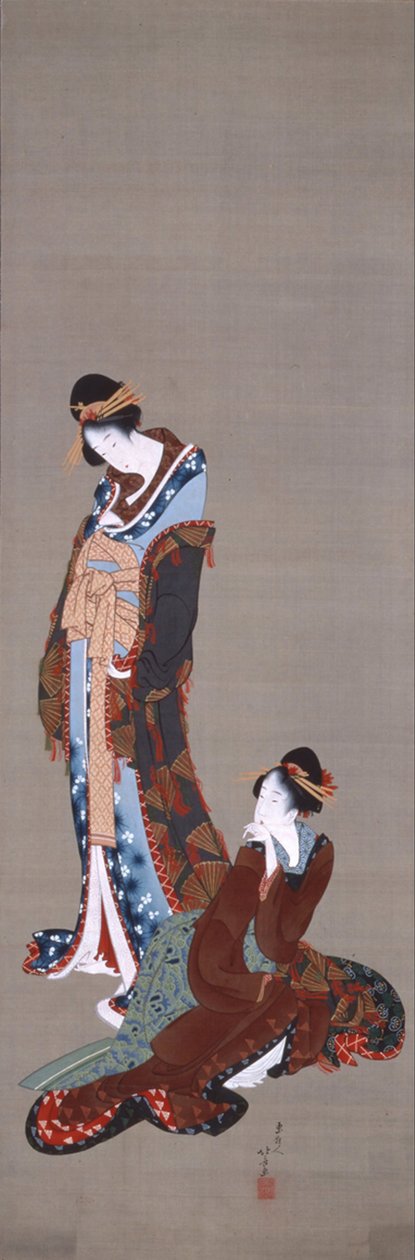 DVĚ KRÁSY od Katsushika Hokusai