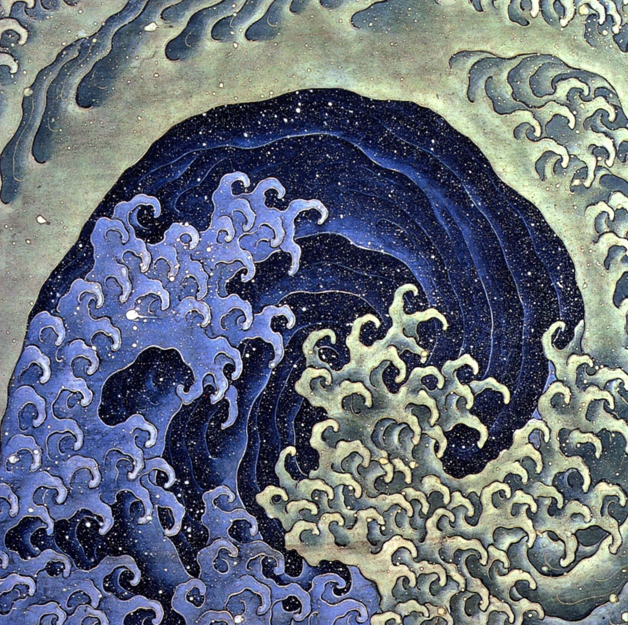Ženská vlna od Katsushika Hokusai