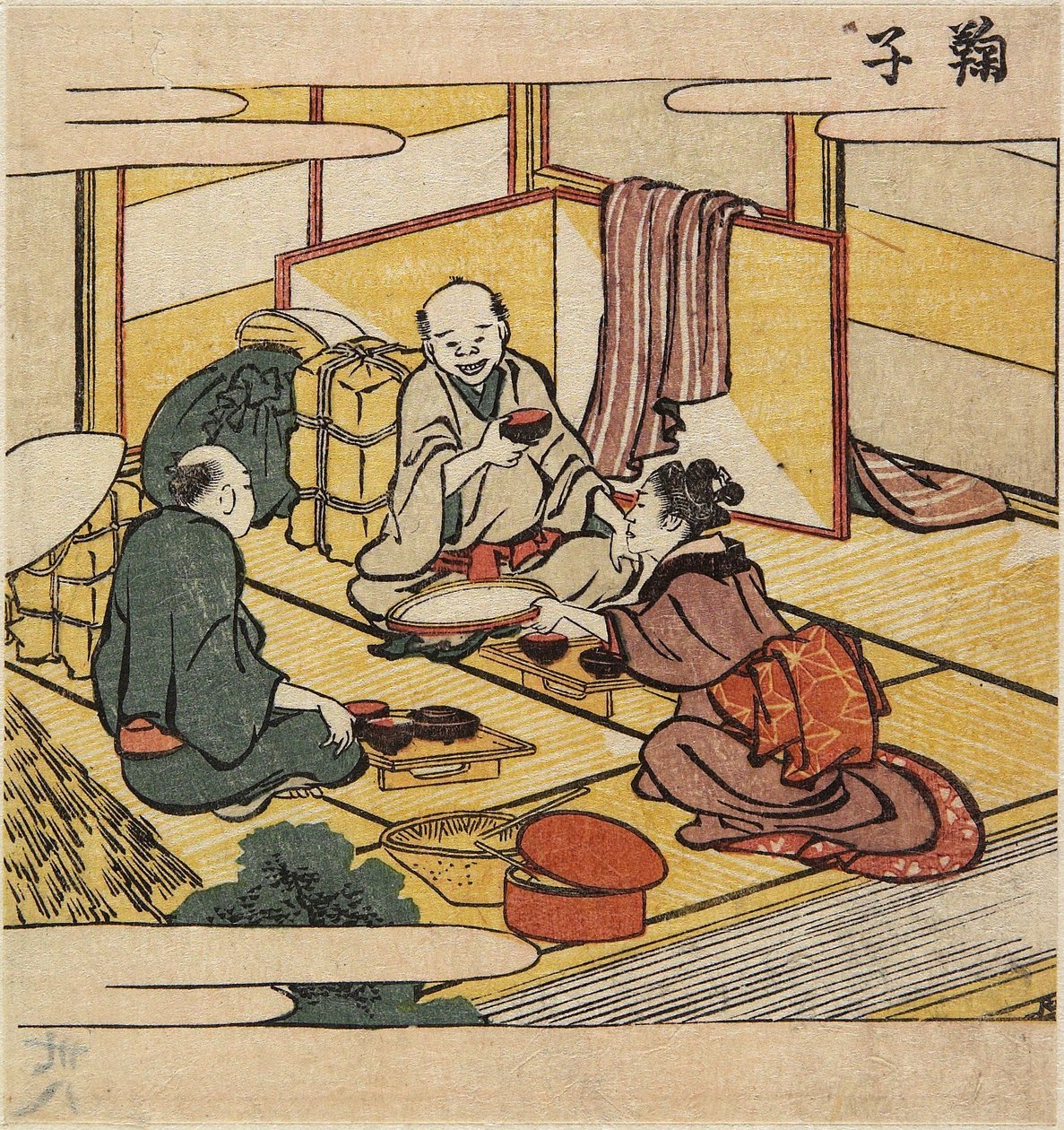 Mariko, c. 1804 od Katsushika Hokusai