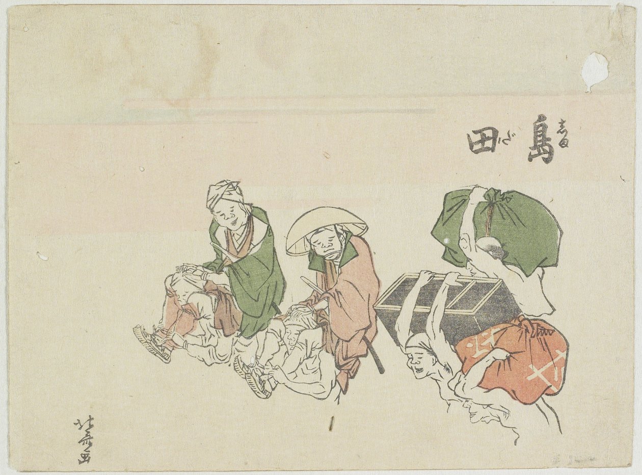 Šimada, 1799-1802 od Katsushika Hokusai