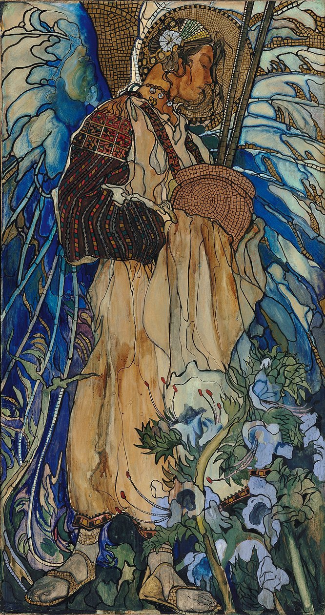 Hutsulská Madonna od Kazimierz Sichulski