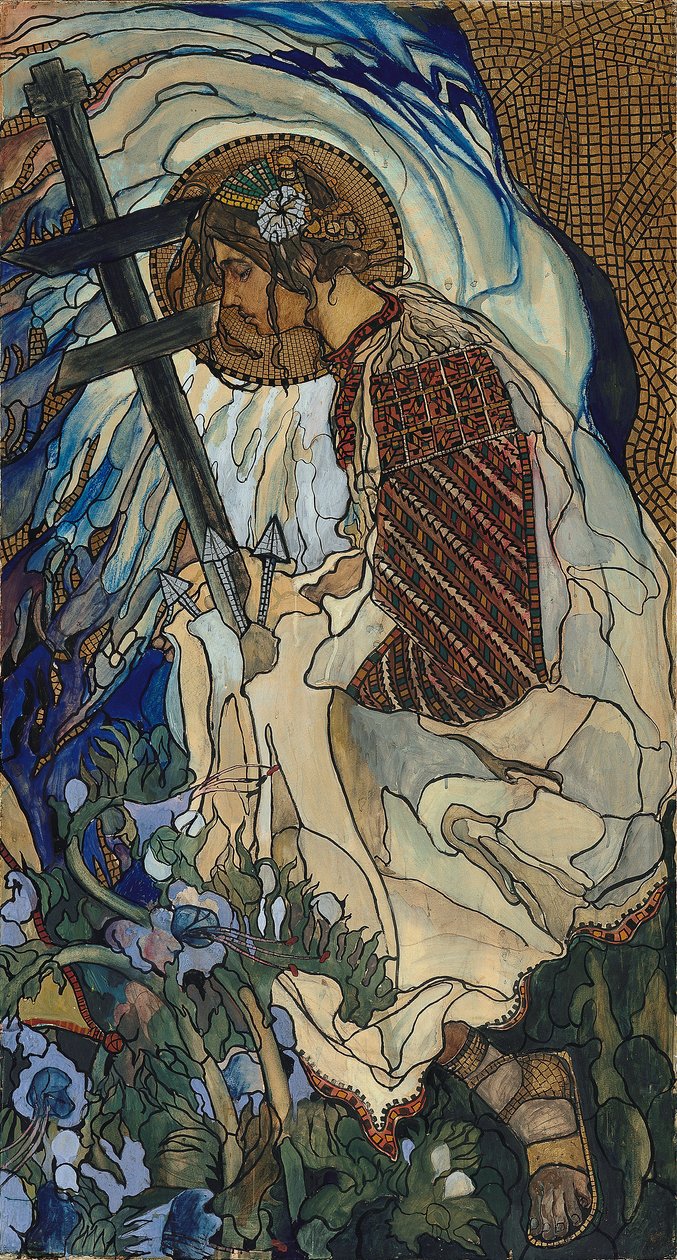 Hutsulská Madonna od Kazimierz Sichulski