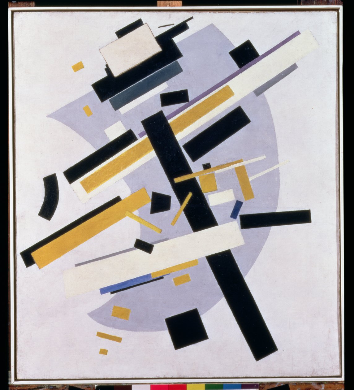 Supremus No. 58 Dynamic Composition in Yellow and Black, 1916 od Kazimir Severinovich Malevich