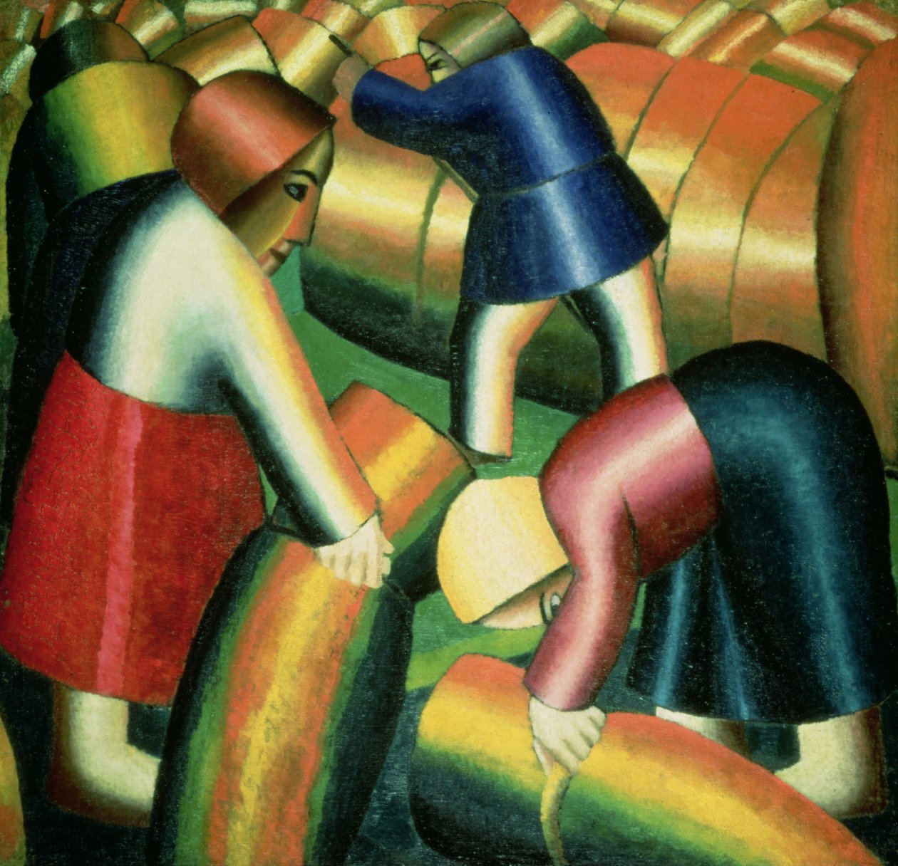 Taking v žitě, 1912 od Kazimir Severinovich Malevich