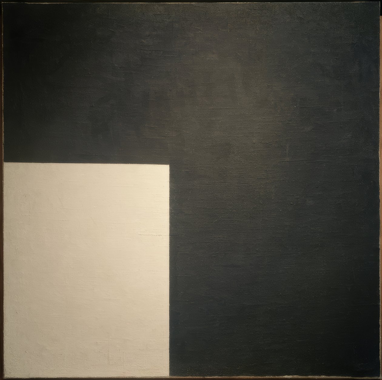 Černý a bílý. Suprematistické složení od Kazimir Severinovich Malevich