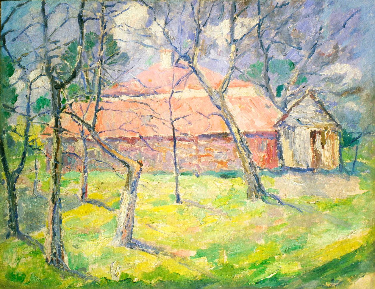 Krajina poblíž Kyjeva, 1930. od Kazimir Severinovich Malevich