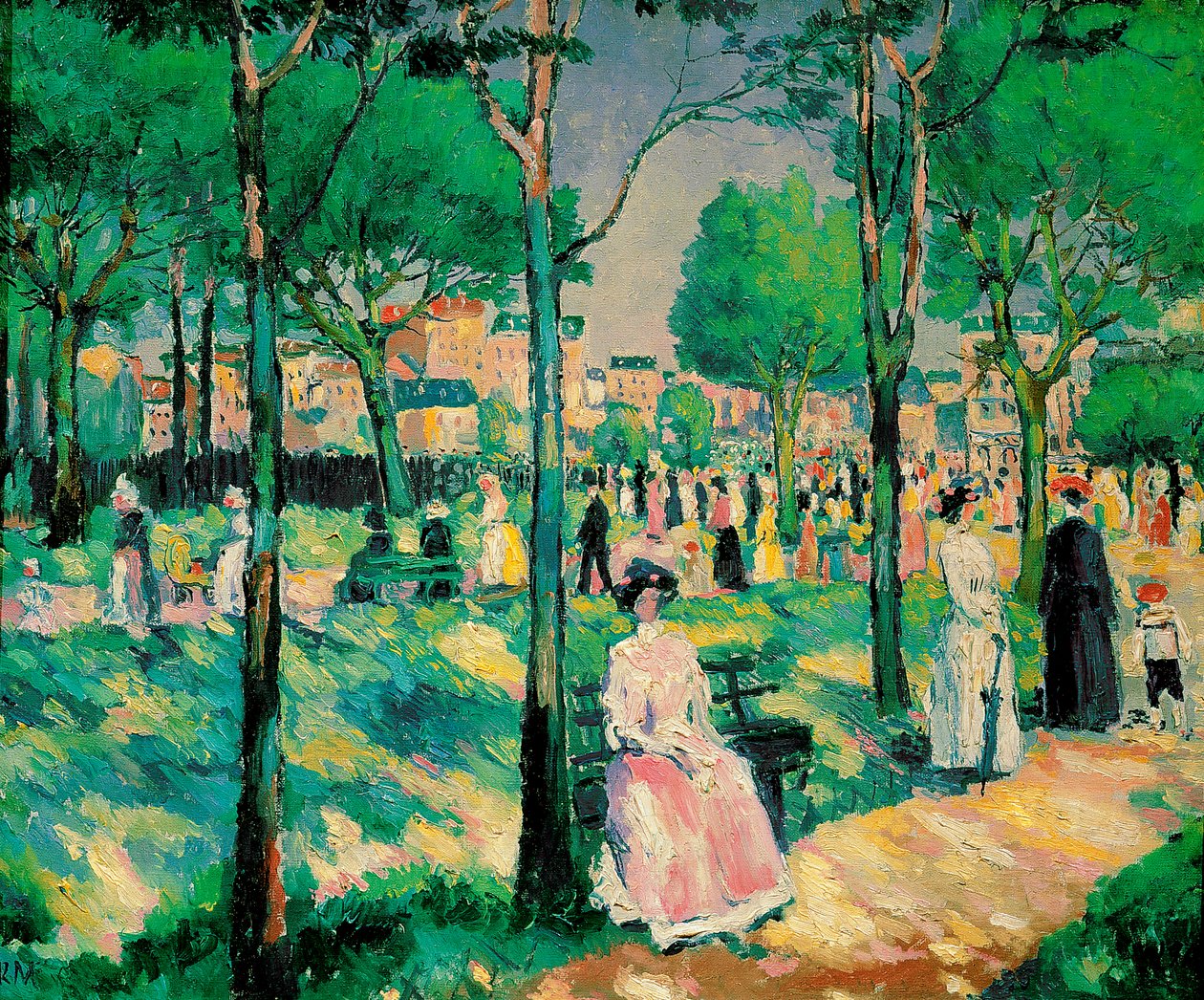 Na Boulevardu, 1903. od Kazimir Severinovich Malevich