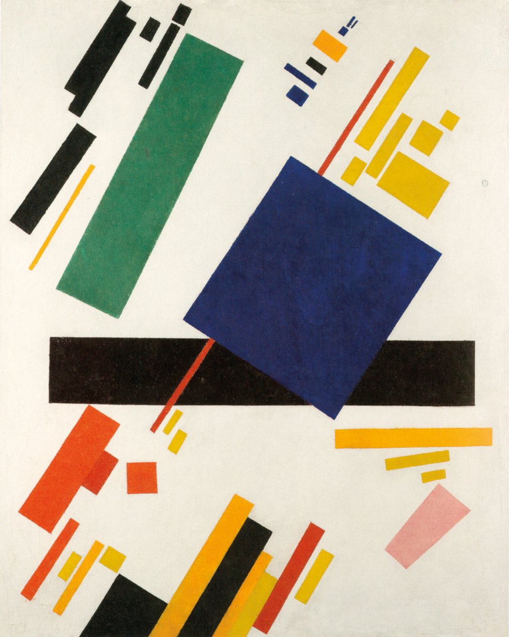 Suprematistická kompozice, 1916 od Kazimir Severinovich Malevich
