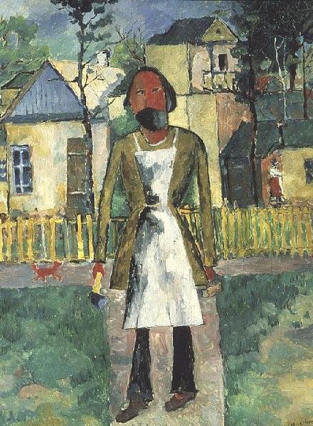 Tesař od Kazimir Severinovich Malevich