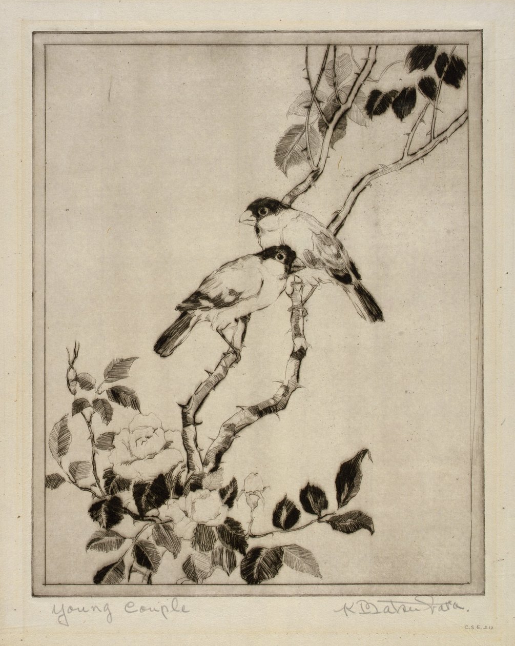 Mladý pár od Kazuo Matsubara