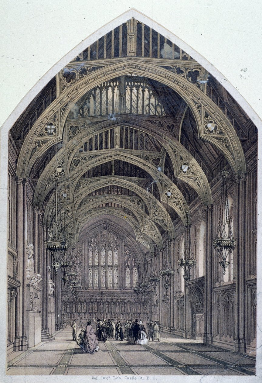 Guildhall, Londýn, c1870 od Kell Brothers