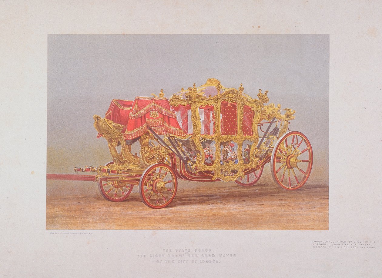 Trenér primátora, 1872 od Kell Brothers