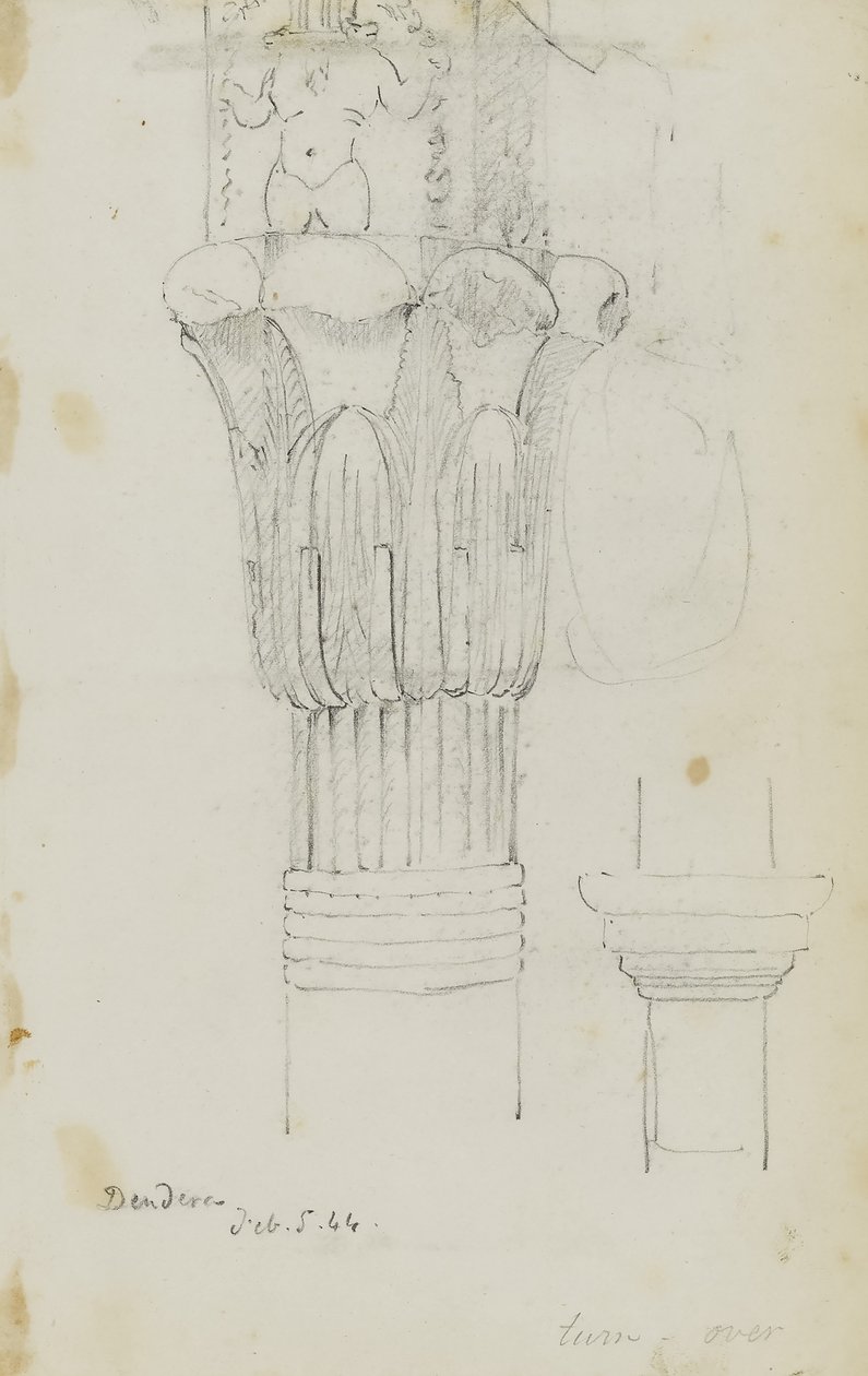 Dendera, 5. února 1844 od Kellogg, Miner Kilbourne