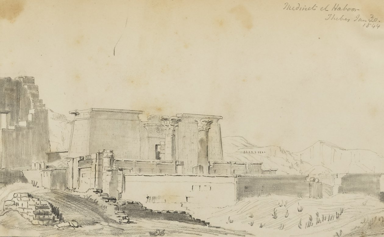 Medinet El Harbor, Théby od Kellogg, Miner Kilbourne