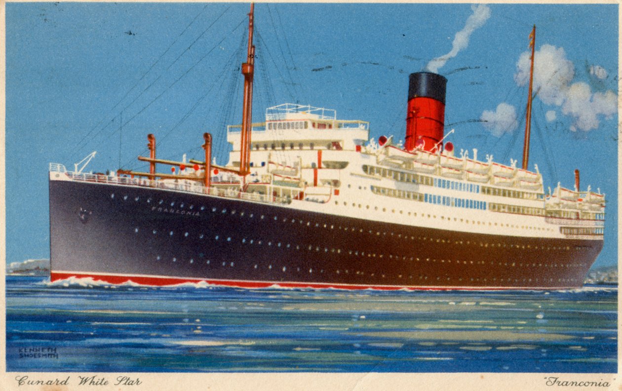 Parník Cunard Line RMS 