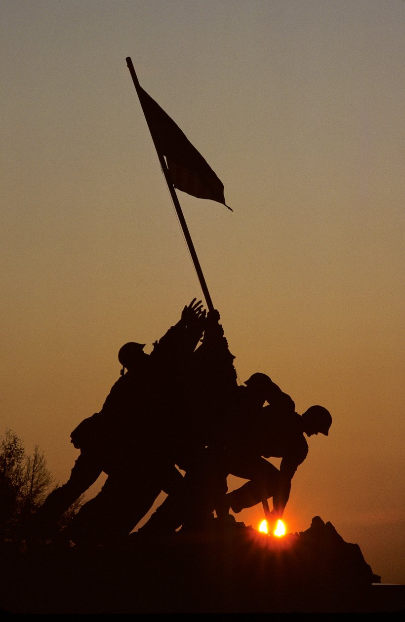 Iwo Jima; Washington; DC, 2006 (foto) od Kenneth Garrett