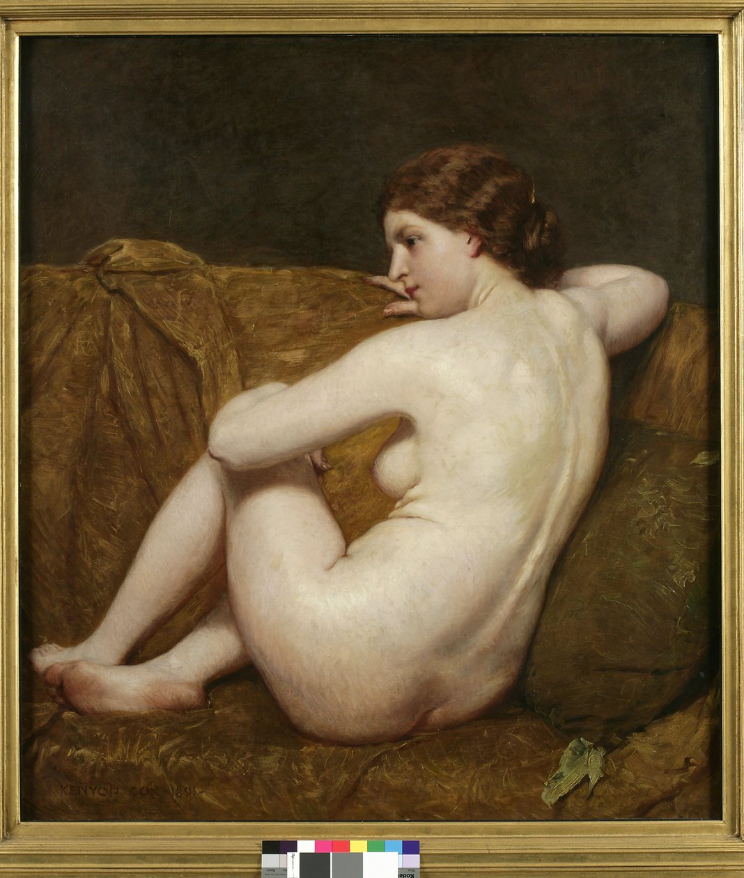 Blondýnka, 1891 od Kenyon Cox