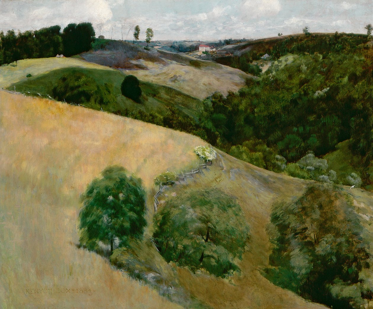 Létající stíny, 1883 od Kenyon Cox