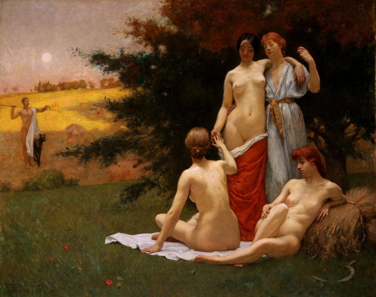 Ekloga, 1890. od Kenyon Cox