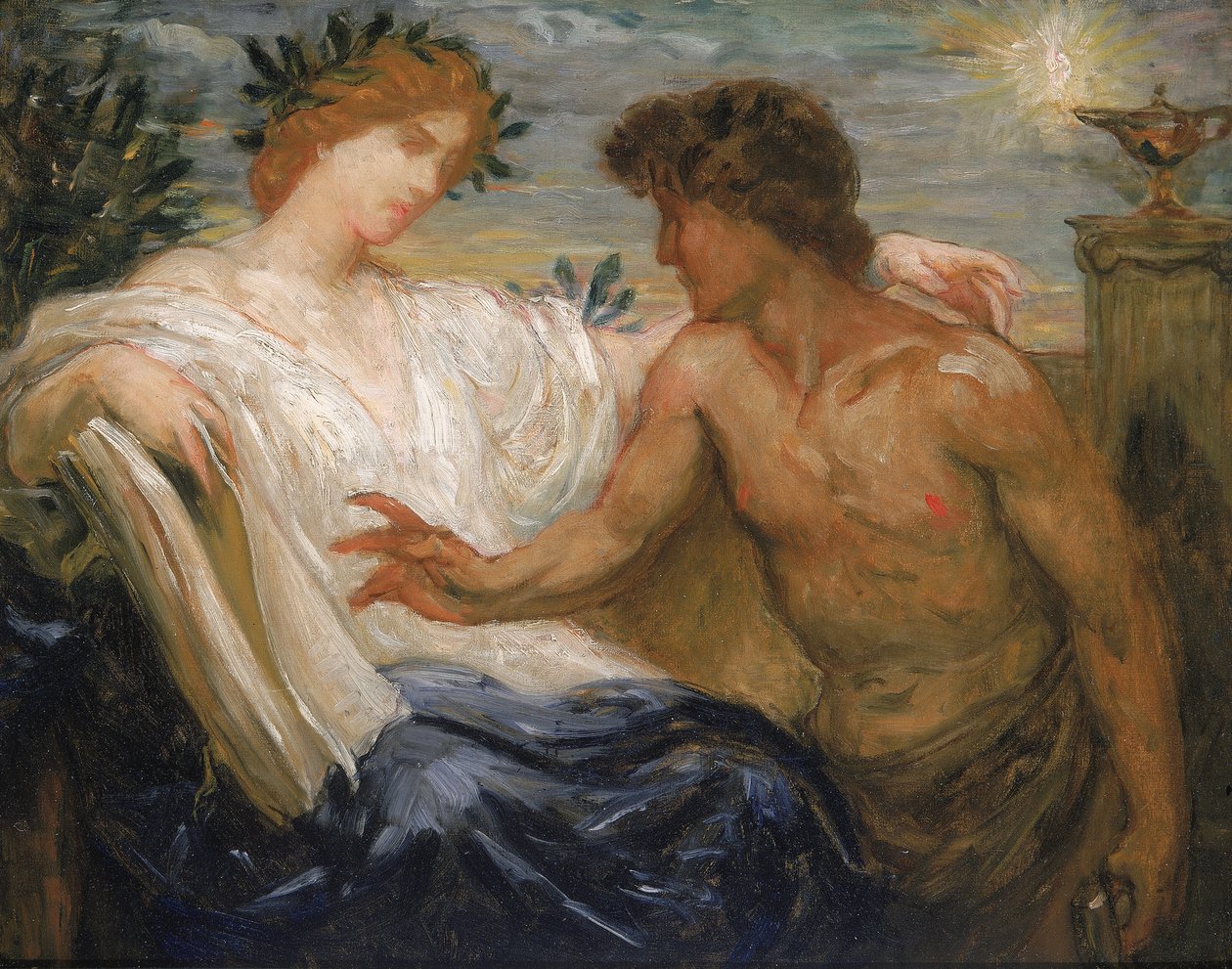 Studium pro vědu vyučující průmysl, 1898. od Kenyon Cox