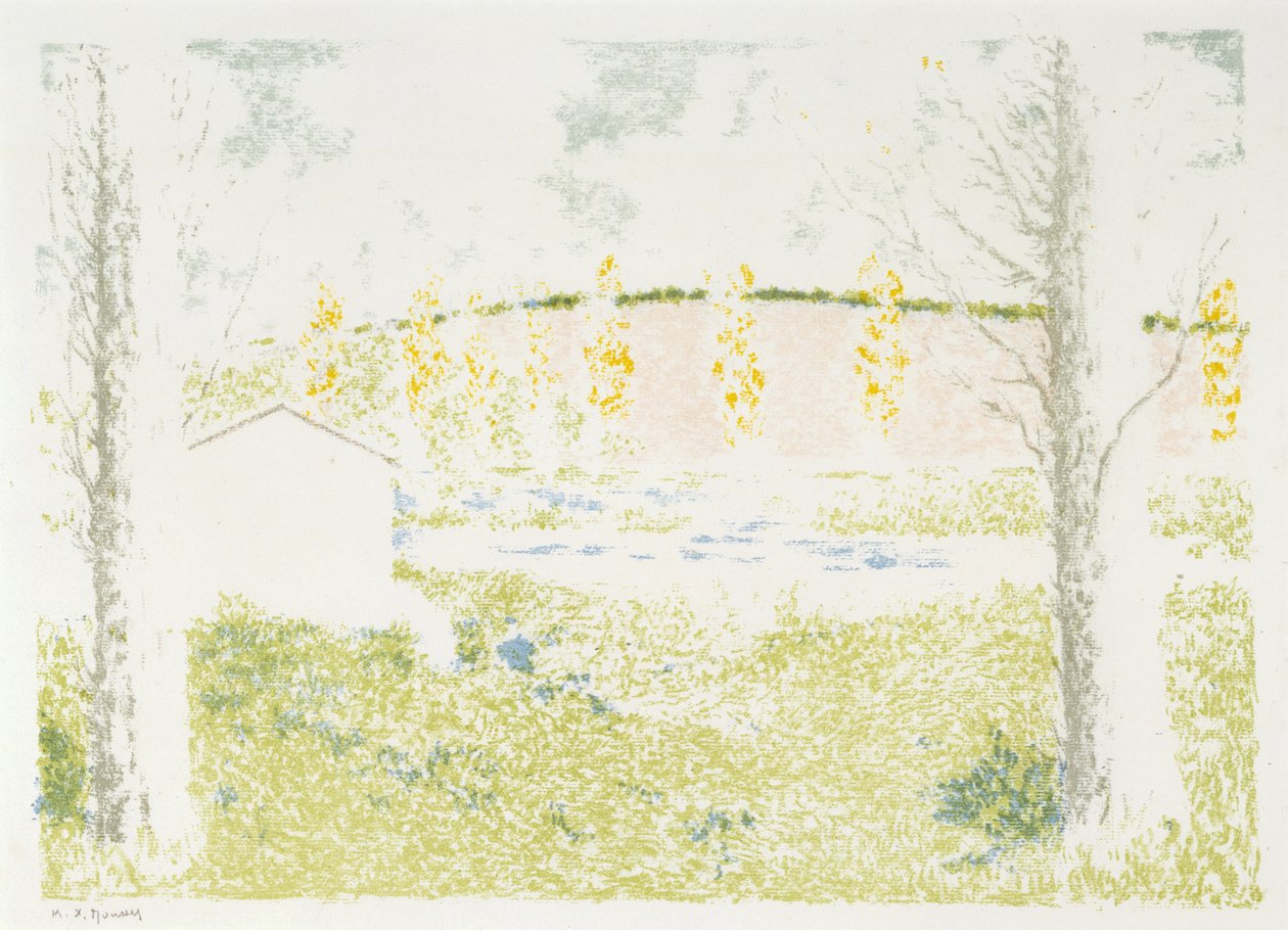 Krajina s domem, 1897 od Ker Xavier Roussel