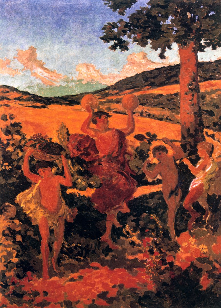 Venkovský festival, 1911-1913 od Ker Xavier Roussel