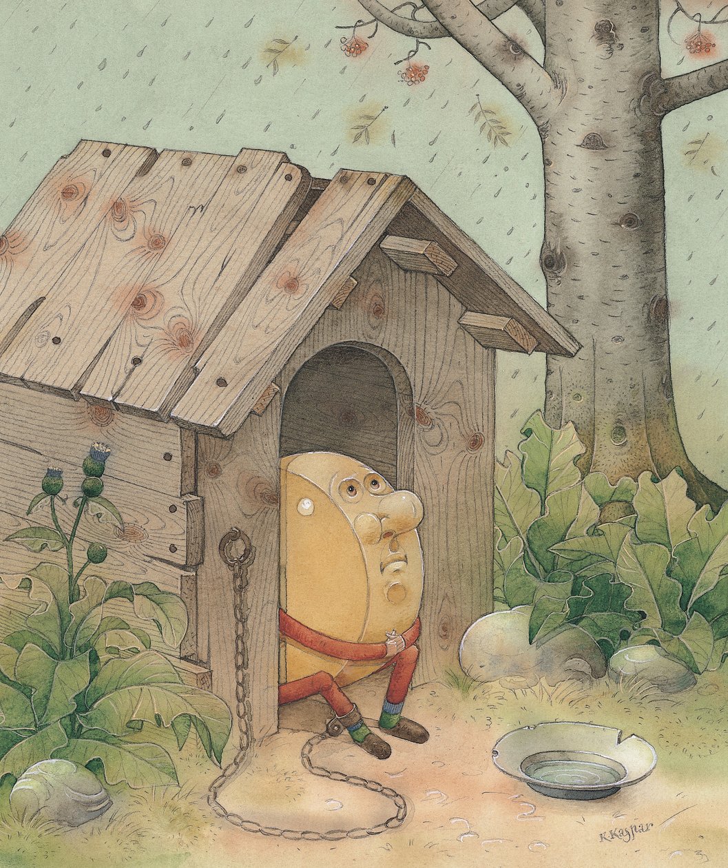 Sýr, 1003 (wc na papíře) od Kestutis Kasparavicius