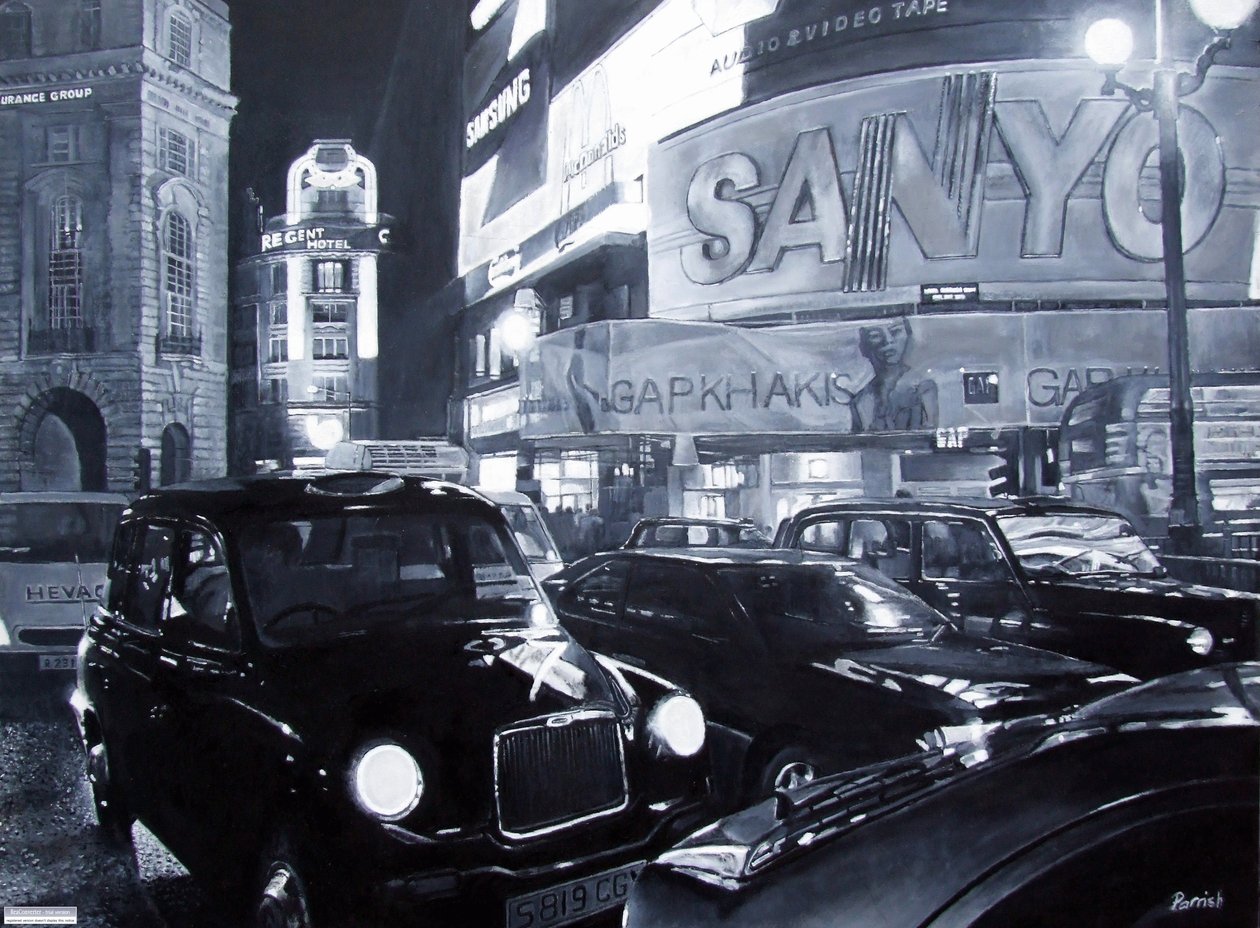 Brights Lights, 2008 (oleje) od Kevin Guild of Railway Artist Parrish