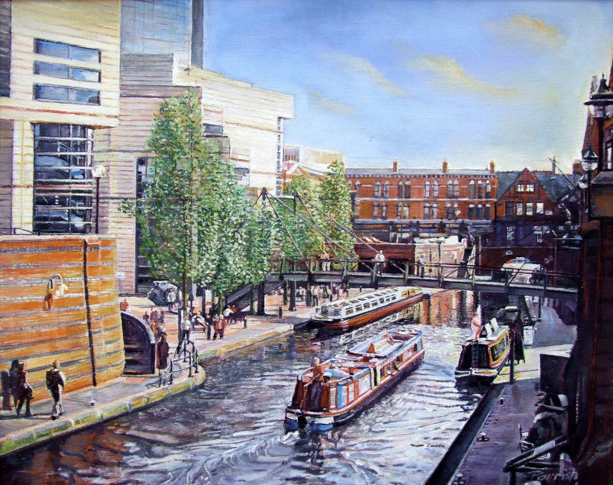Osobní plavba od Kevin Guild of Railway Artist Parrish