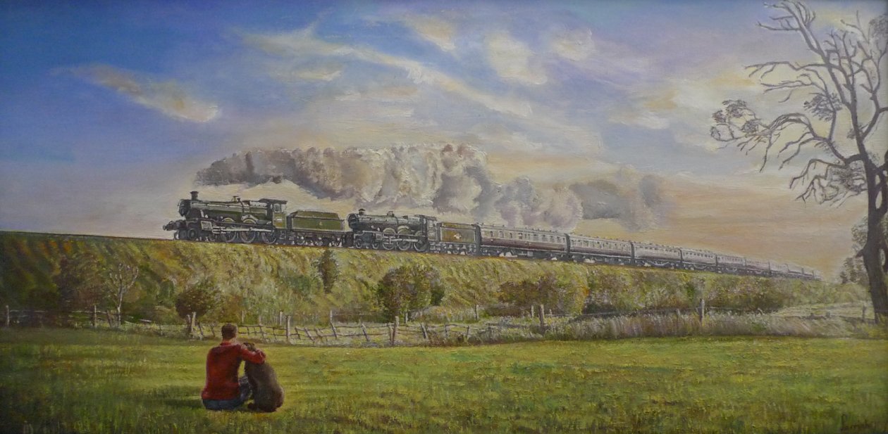 Great Western Glory, 2008 od Kevin Guild of Railway Artist Parrish