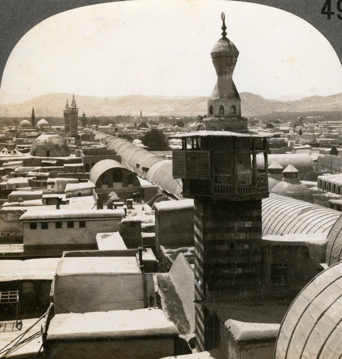 Damašek, Sýrie, 1900. od Keystone View Company