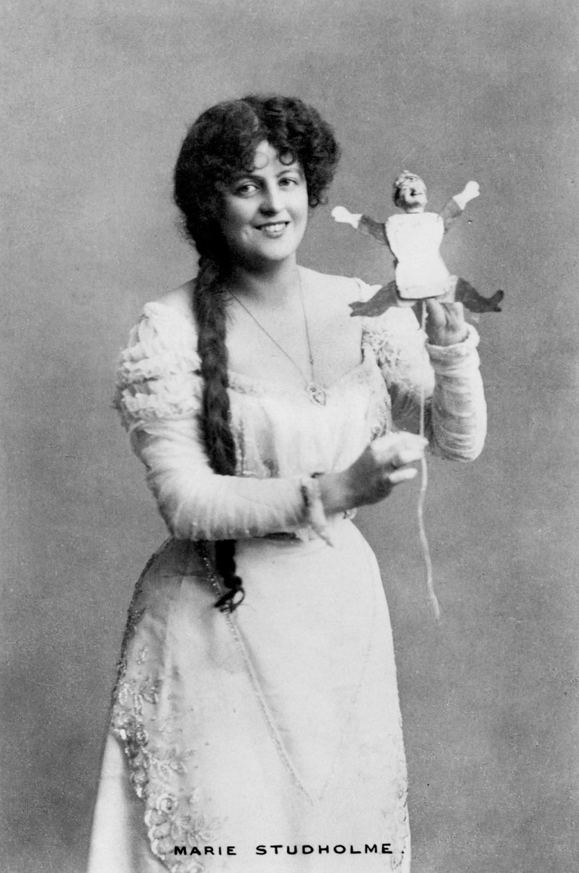 Marie Studholme 1875-1930, anglická herečka, 20. stol. od Kilpatrick