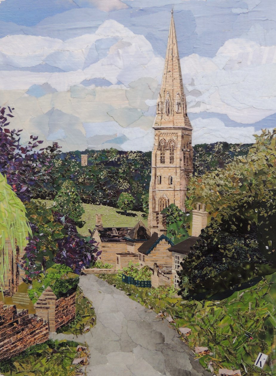 Vesnice Edensor od Kirstie Adamson