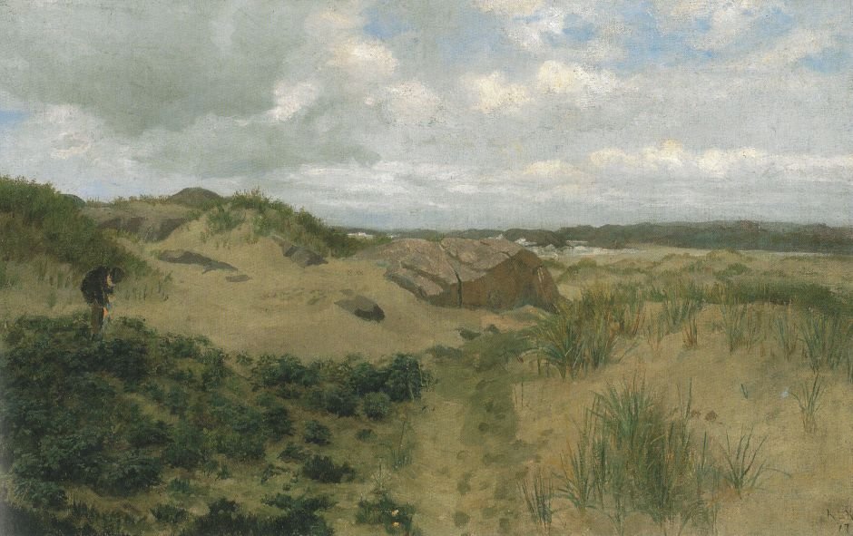 Pobřežní krajina od Kitty Lange Kielland