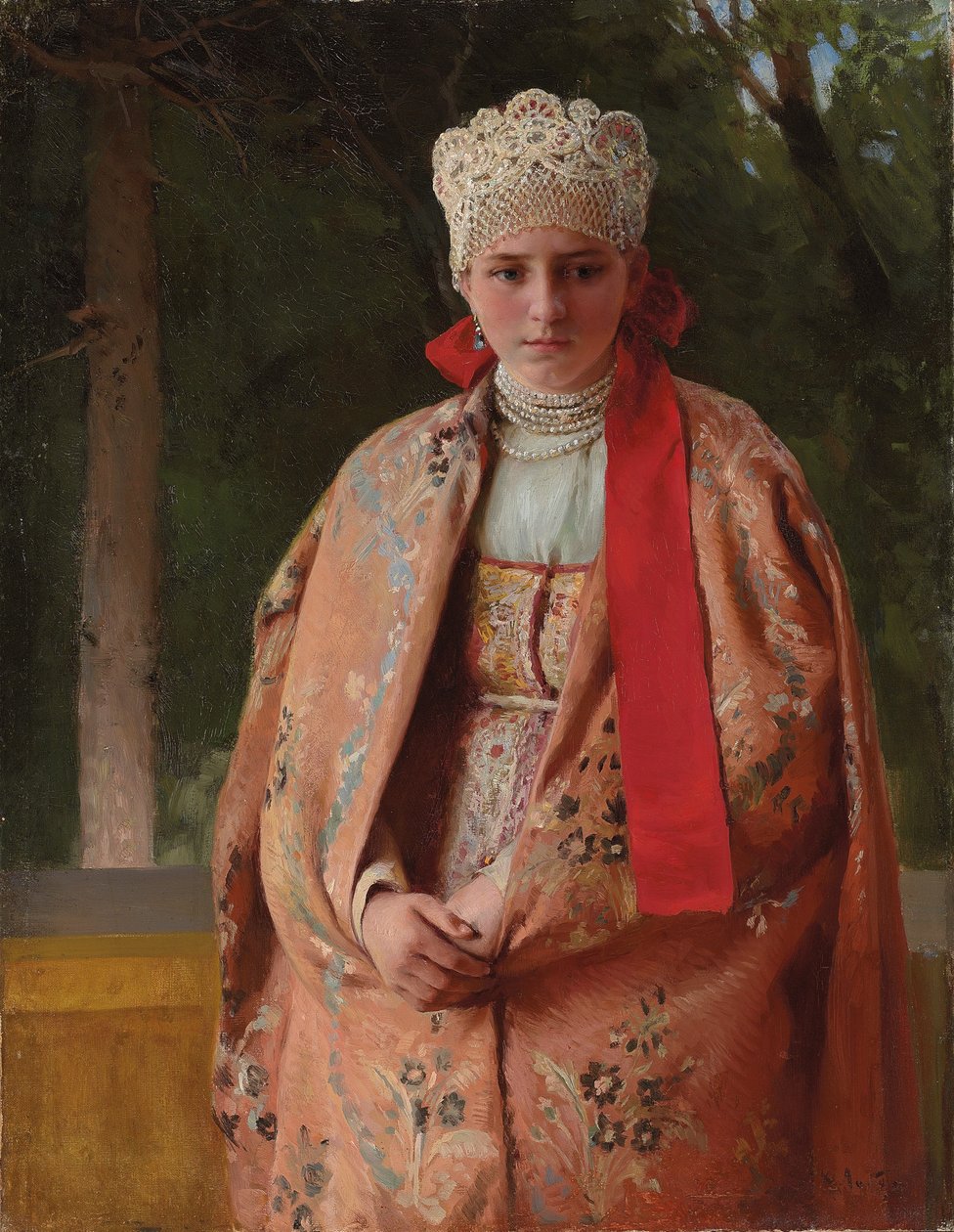 Bojarina od Klavdiy Vasilievich Lebedev