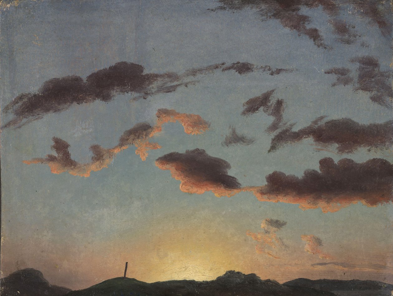 Cloudová studie od Knud Andreassen Baade