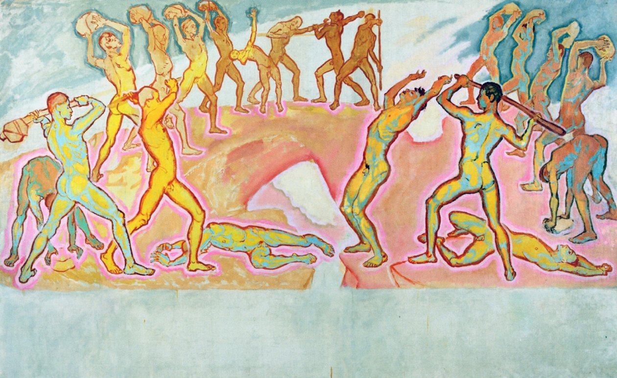 Souboj titánů, 1913-15 od Koloman Moser
