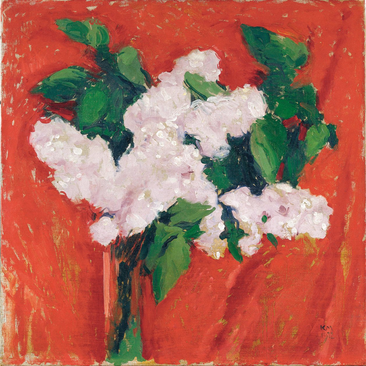 Flieder - Šeřík ... (olej na plátně) od Koloman Moser