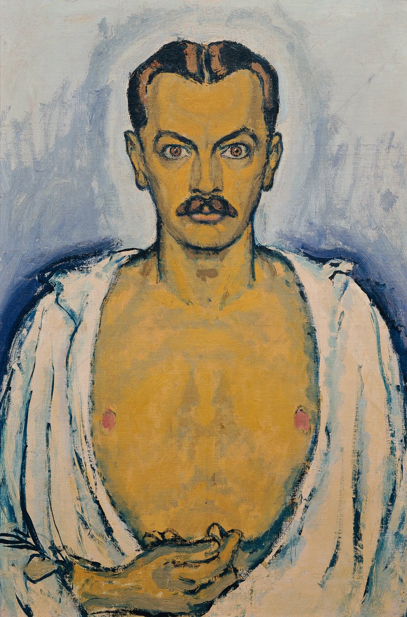 autoportrét od Koloman Moser