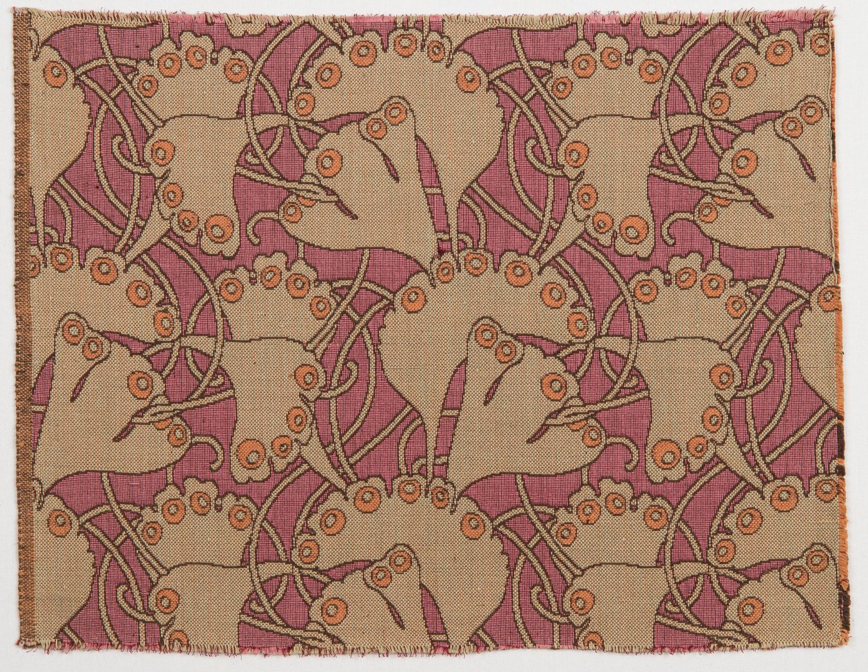Textilní design, 1898. od Koloman Moser
