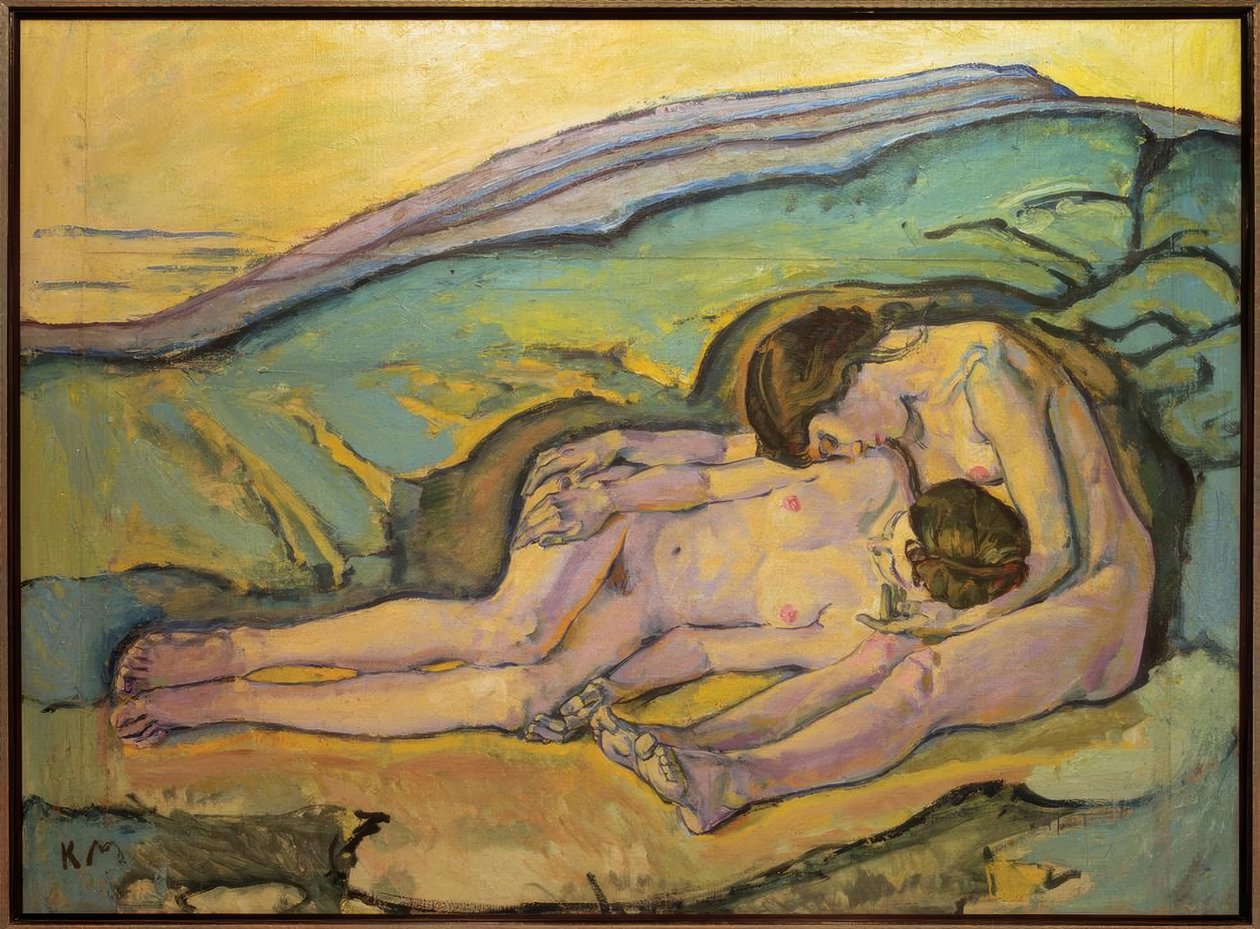 Dvě dívky od Koloman Moser