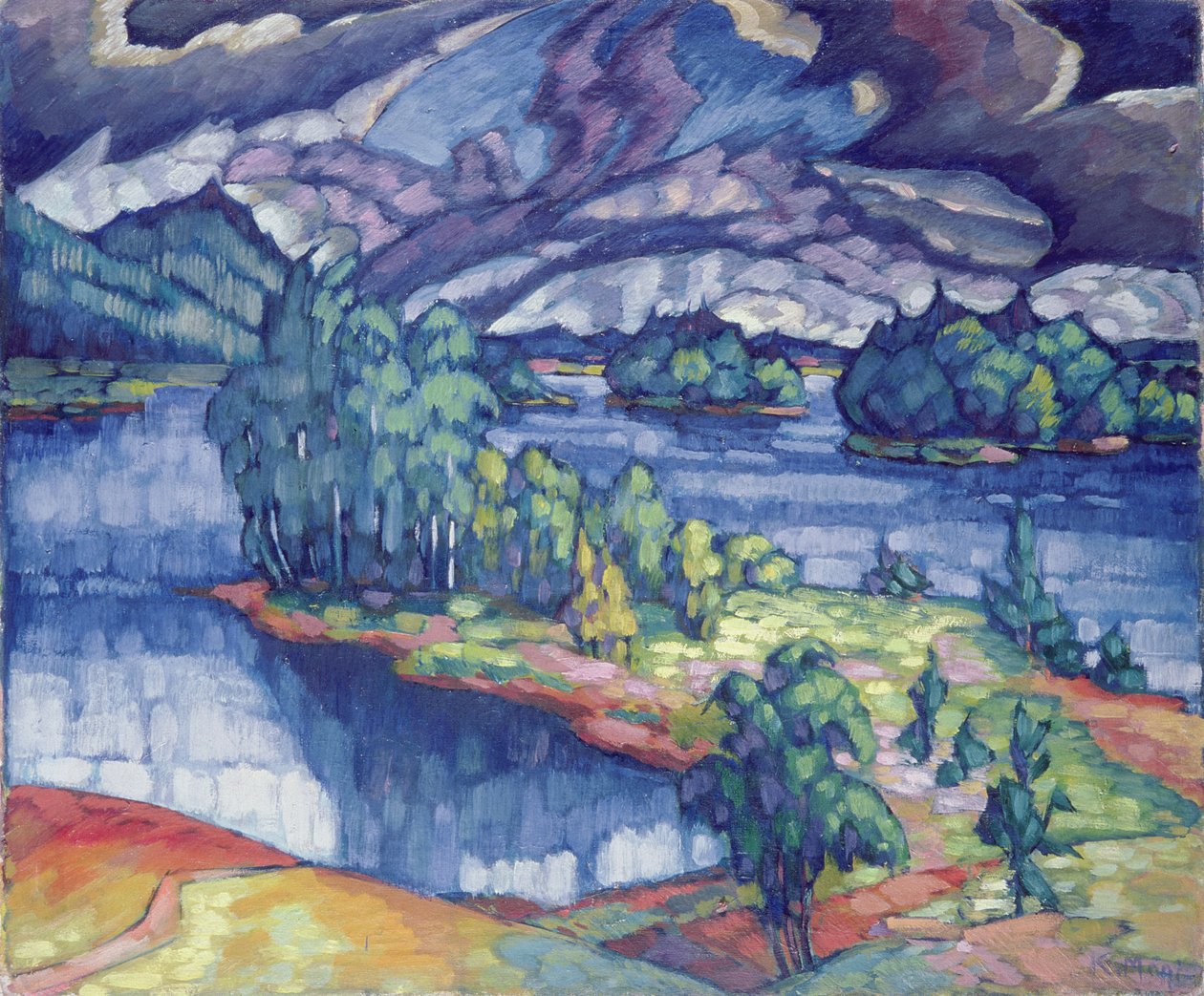 Jezero Puhajarv, 1918-21 od Konrad Magi