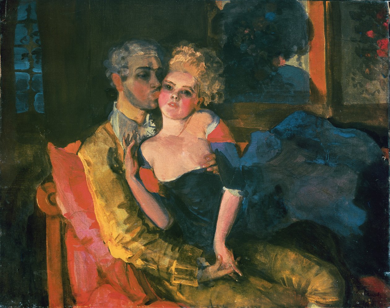 Láska, 1910 od Konstantin Andreevic Somov