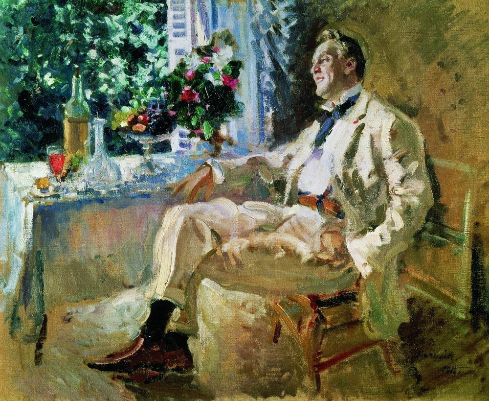 Fjodor Shalapin od Konstantin Alekseevich Korovin
